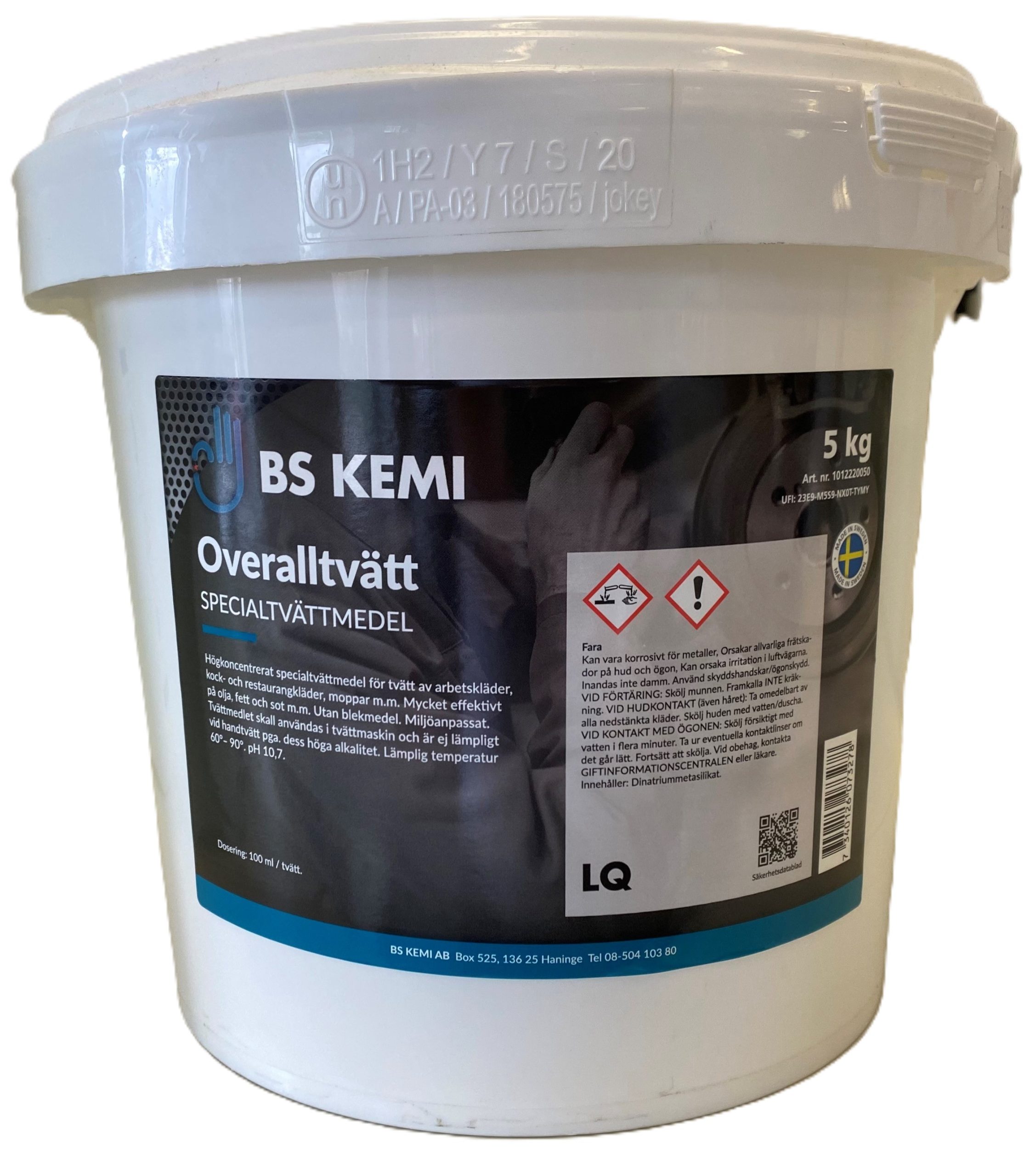overalltvätt
