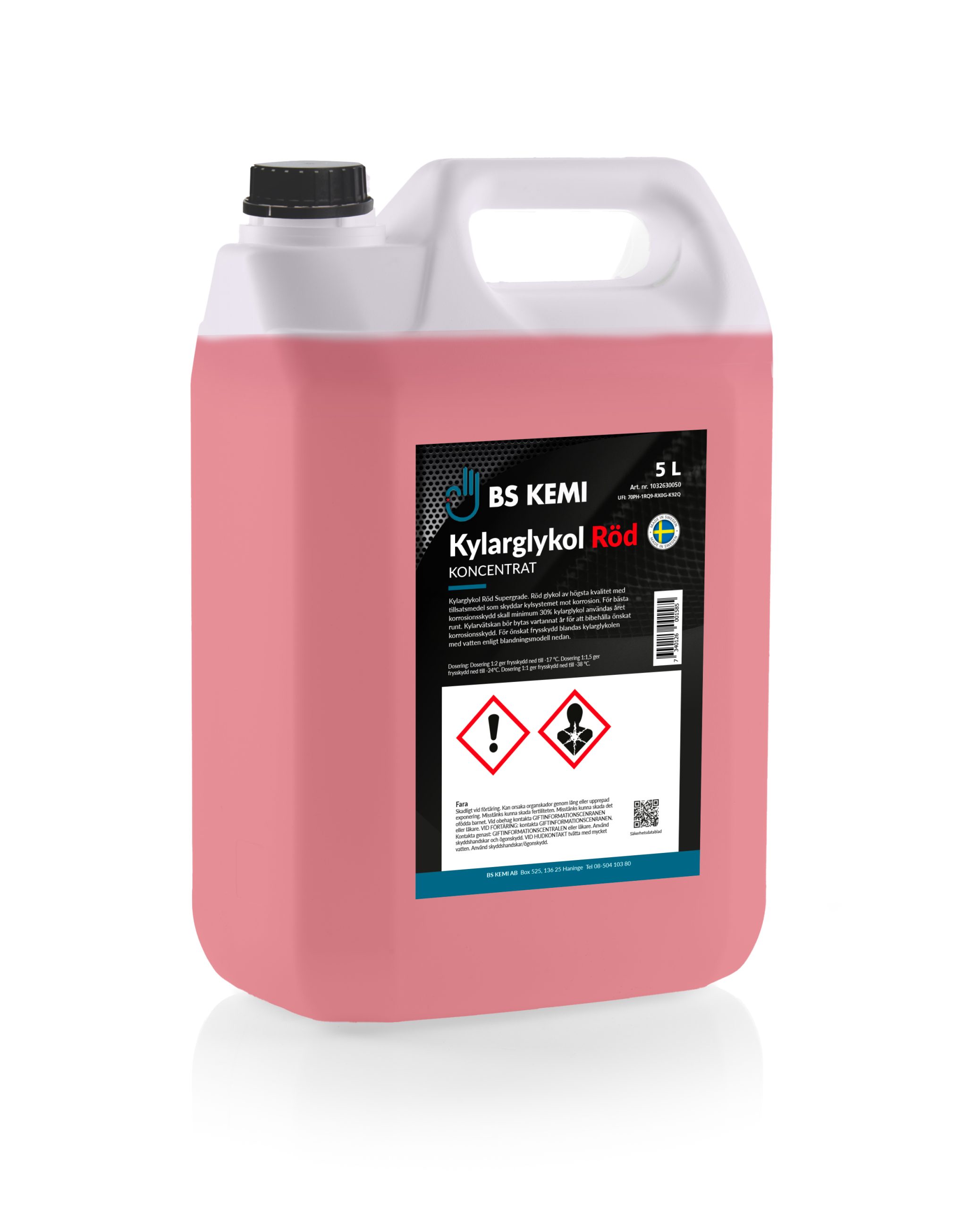 Kylarglykol-röd-5l